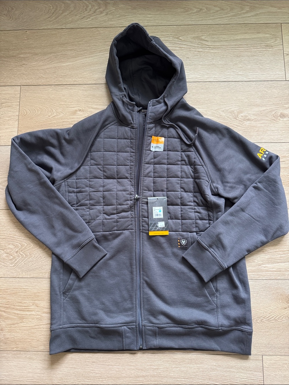 Ariat Rebar Regulator Full Zip Hoodie NWT